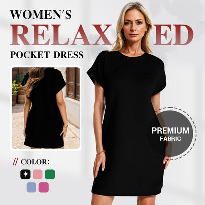 【S-2XL】💞Женска свободна рокля с джобове