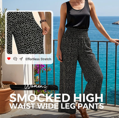 👖 30% ОТСТЪПКА СЕГА! ✨ Дамски панталони с ластик на талията, висока талия и широки крачоли – ласкаещ кроеж, дишаща материя и безгрижен стил 🌸