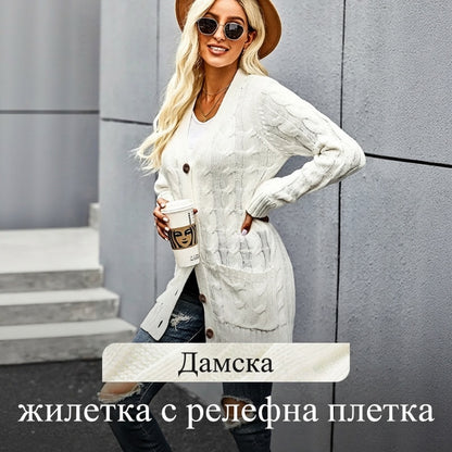 🔥 Women's Autumn Midi-Length Knit Sweater