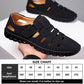 👟Стилни кожени сандали с дупки