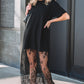 🔥Get 49% OFF NOW✨Floral Patchwork Short Sleeve T-Shirt Loose Fit Maxi Dress