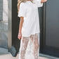 🔥Get 49% OFF NOW✨Floral Patchwork Short Sleeve T-Shirt Loose Fit Maxi Dress