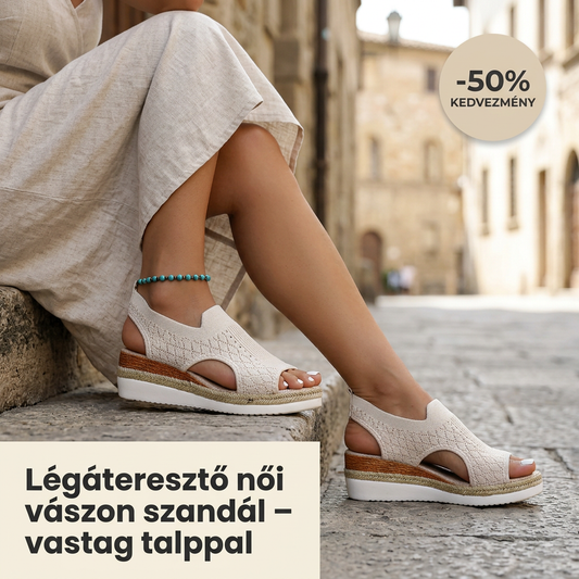 👡Дамски ежедневни, дишащи, с дебела подметка плетени сандали☀️