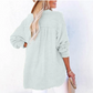 👚 50% отстъпка! 🌷 Дамска ежедневна блуза с дълъг ръкав и V-образно деколте