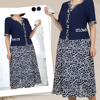 💐 Флорален модел дамски рокли от две части