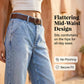 👖 ОГРАНИЧЕНО ВРЕМЕ 30% ОТСТЪПКА! ✨ Дамски дънки – Висока талия, Скъсени, Широки ✨