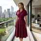 Women's Casual Button-Down Dress