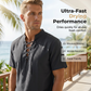 👕 50% ОТСТЪПКА СЕГА! 🏖️ Мъжка ежедневна риза с връзки и къс ръкав – Дишаща ленена смес ☀️