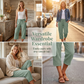🌿 ОГРАНИЧЕНА ПРОМОЦИЯ 30% НАМАЛЕНИЕ! ✨ Плисирана пола за жени от памук и лен – дишаща, с еластична талия и джобове 👒