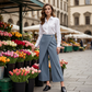 🥳2026 ГОРЕЩА ПРОДАЖБА🥳 👖50% ОТСТЪПКА! ☀️Дамски пачуърк скъсени ежедневни панталони☀️☀️