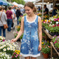 👗Лятна гореща разпродажба 49% ОТСТЪПКА☀️Дамска рокля с имитация на двупарче деним принт ✨