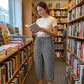 Gingham Capri Pants – Комфорт с връзки и дишащ памук-лен