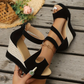 👡 Sandale Wedge Peep-Toe с Каишка: Елегантност & Летен Комфорт! ✨