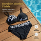🌺👙 Десен бански с оформящ ефект, двуpart –🌊Незаменим за ваканция на острова–  плащане при доставка💕
