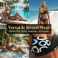 🌺👙 Десен бански с оформящ ефект, двуpart –🌊Незаменим за ваканция на острова–  плащане при доставка💕