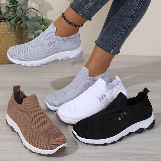 👟 Дишащи обувки за бързо ходене, които се обуват с една ръка