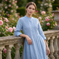 👗🌸 Релаксираща макси рокля от дишащ памук и лен